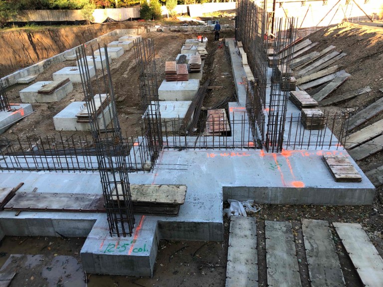 new building foundation