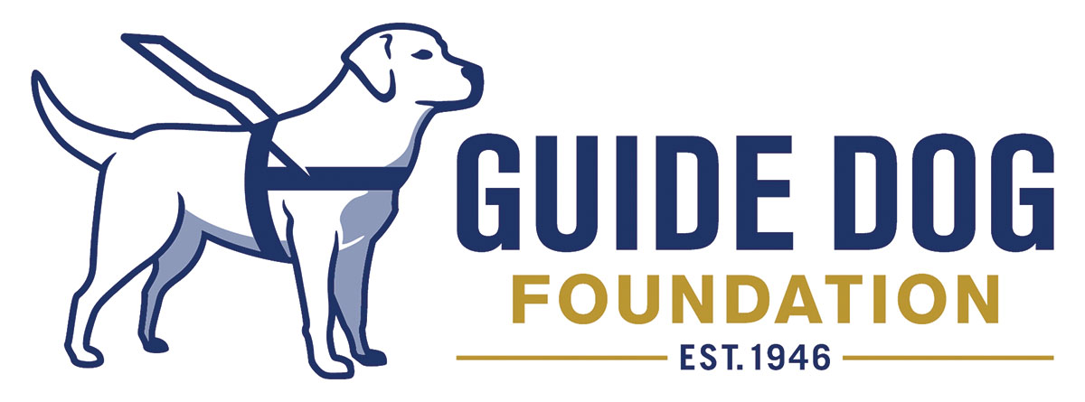 Guide Dog Foundation logo. Established 1946.