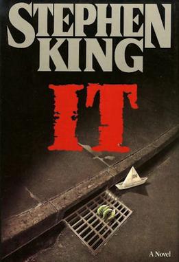Image of book cover of Stephen King's IT