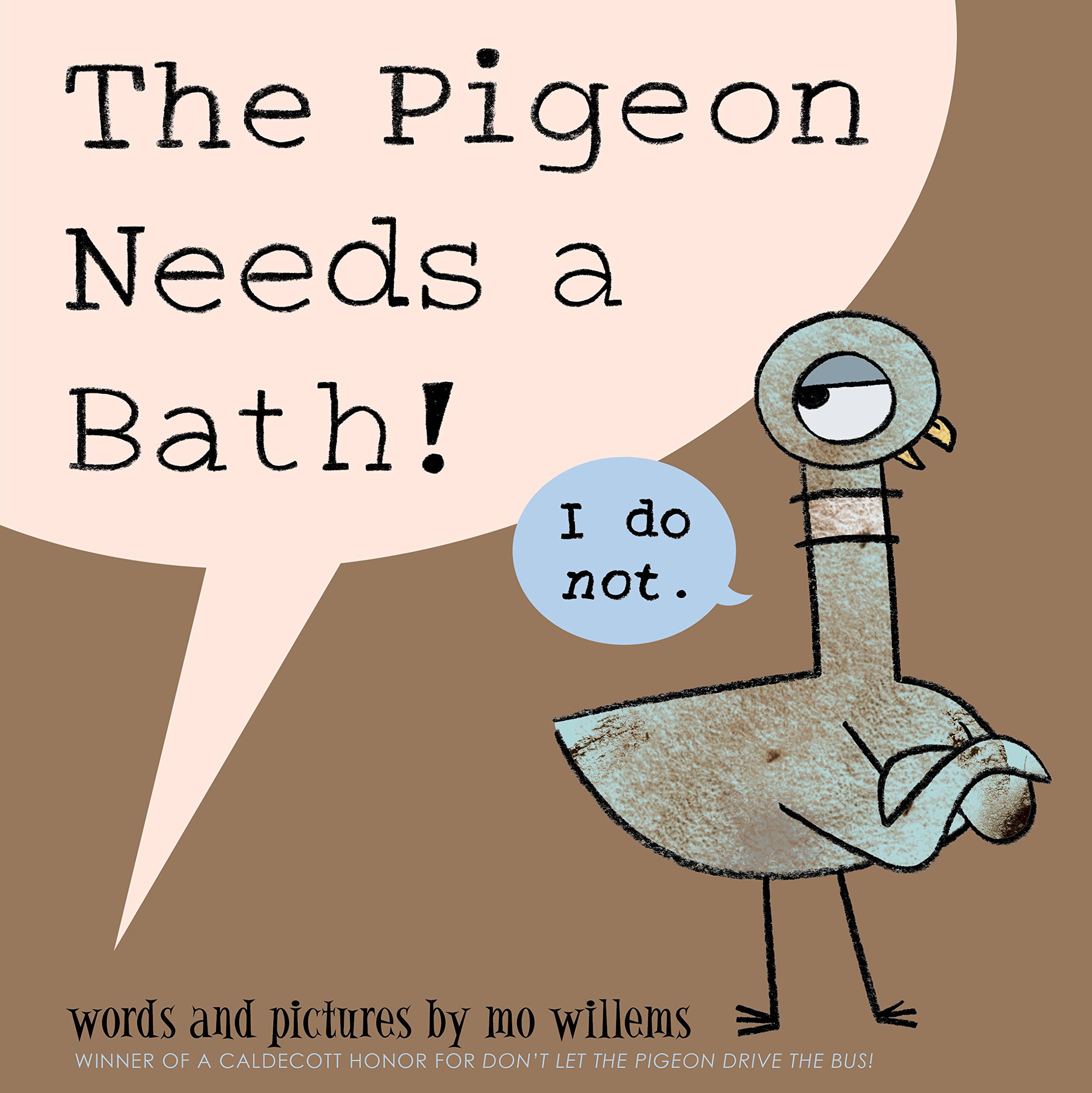 The Pigeon Needs a Bath - Virtual Program - Facebook | Half Hollow Hills  Community Library