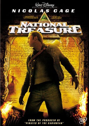 Image of movie poster for Disney's National Treasure.