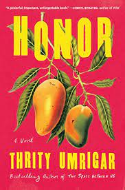 Image of book cover Honor featuring branches of a tree with fruit hanging.
