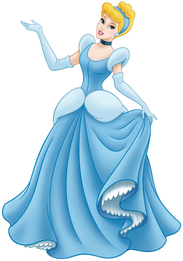 Image of the Cartoon version of Disney's Cinderella