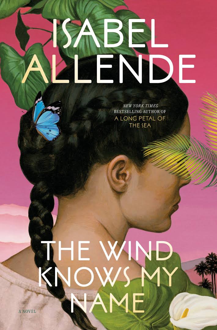 Image of the book cover featuring a portrait of a woman from the side, but her eyes are blocked by a leaf.