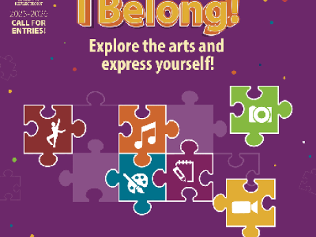National PTA Reflections. 2025-2026 Call for Entries! I Belong! Explore the arts and express yourself! Learn more and get involved! PTA.org/Reflections.