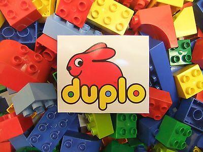 Image of multi colored DUPLO Blocks. 