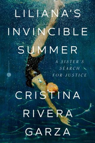 Image of the book cover featuring a woman diving into deep water. 