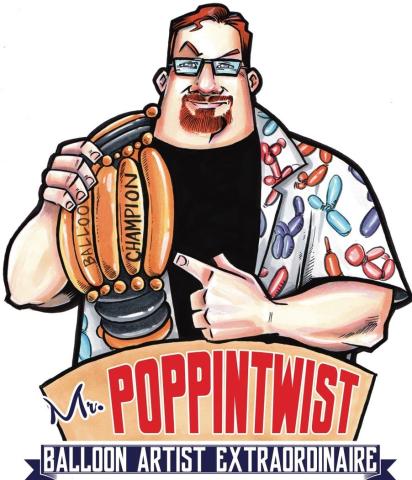 Cartoon Image of Mr. Poppin' Twist