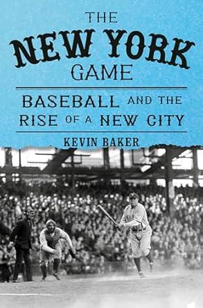 Image of the book cover showing a black and white photograph of a Baseball 