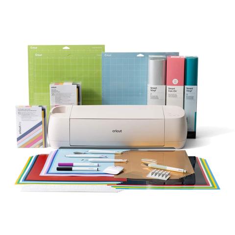 Image of a Cricut machine and supplies