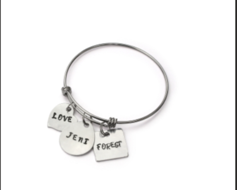 Image of a charm bracelet