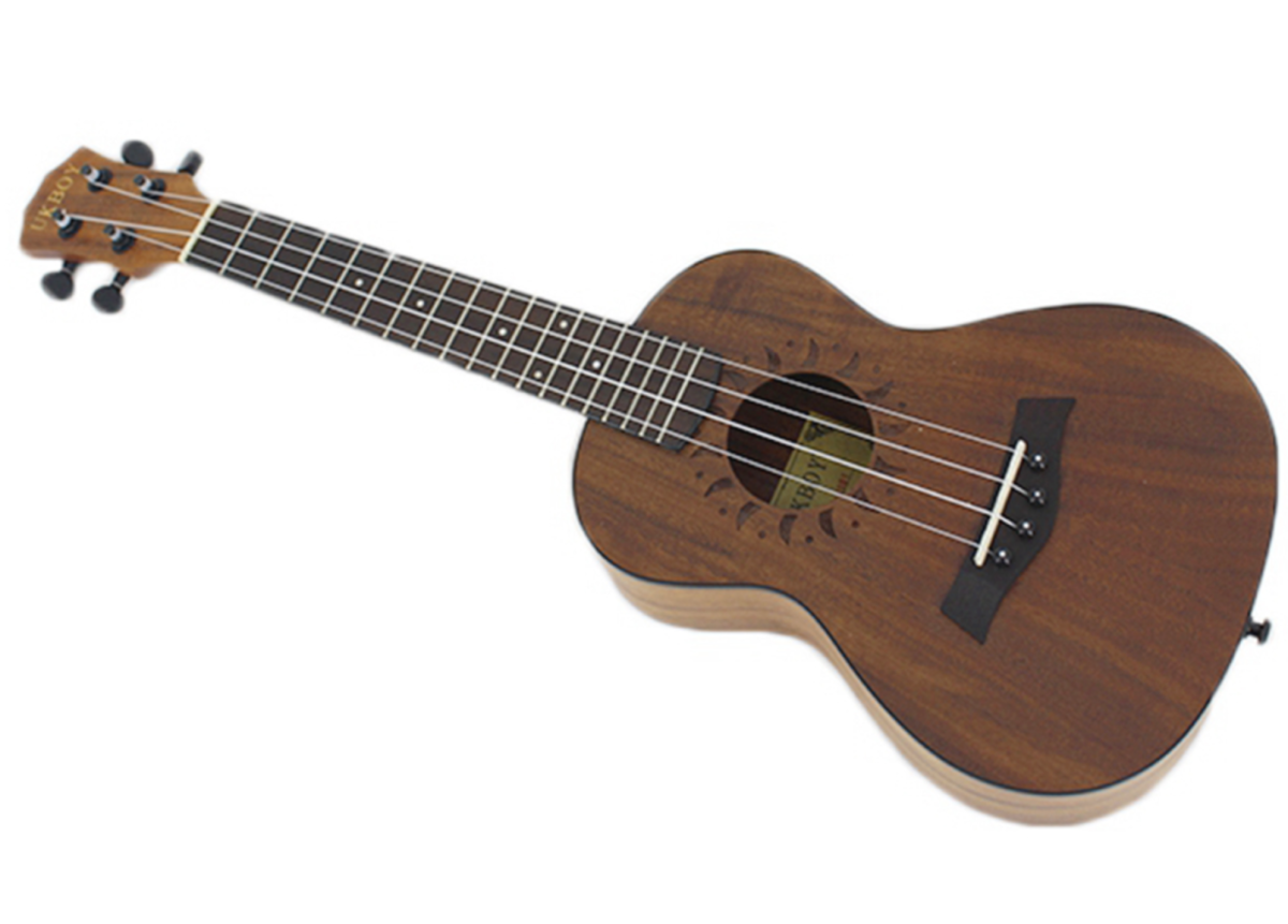 image of a standard Ukboy Ukelele on a white background.