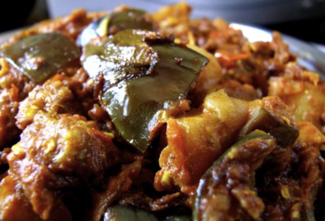 Image of cooked food.